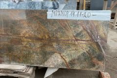 Мрамор Bidasar green № 141120. Размер: 3000х420х20. Цена за кусок: 10 206 руб.